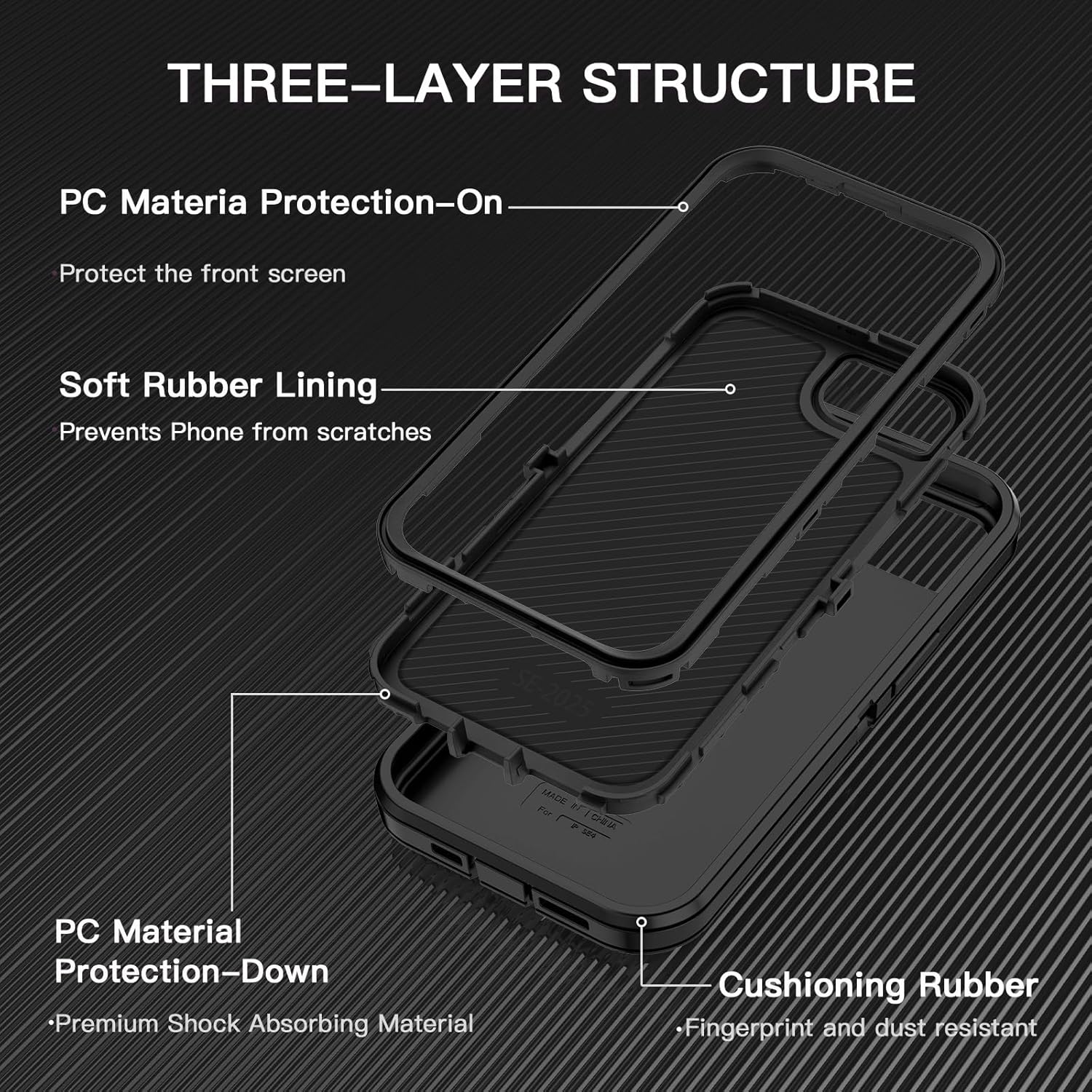 Coque Defender antichoc pour iPhone 16e Coque Defender antichoc pour iPhone 16e